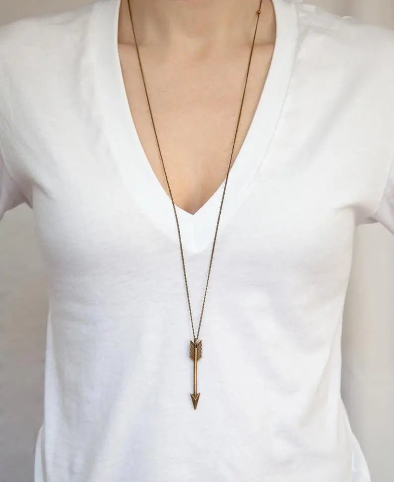 Arrow Necklace - Mens Anime Jewelry Jewellery