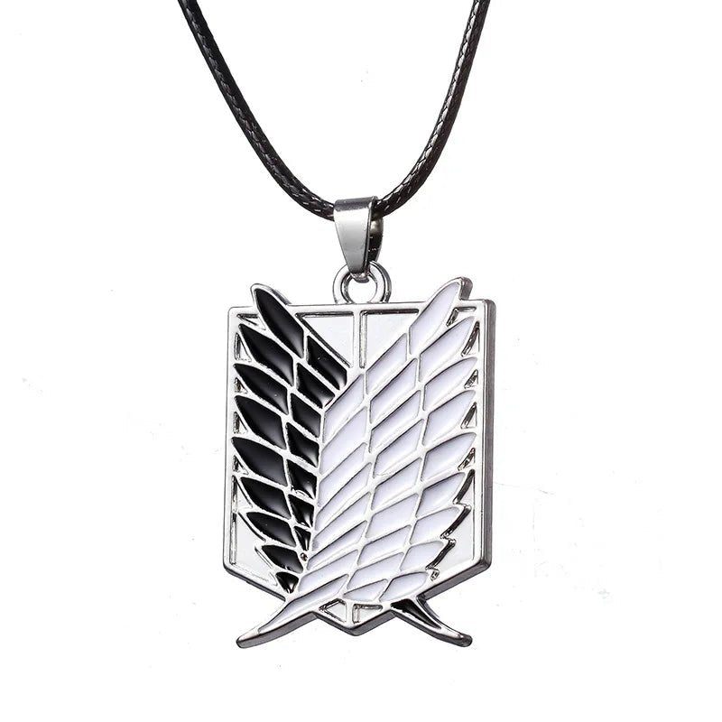 Attack On Titan Necklace - Mens Anime Jewelry Jewellery