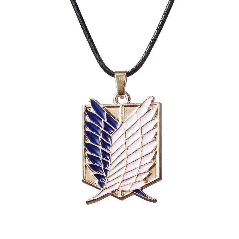 Attack On Titan Necklace - Mens Anime Jewelry Jewellery