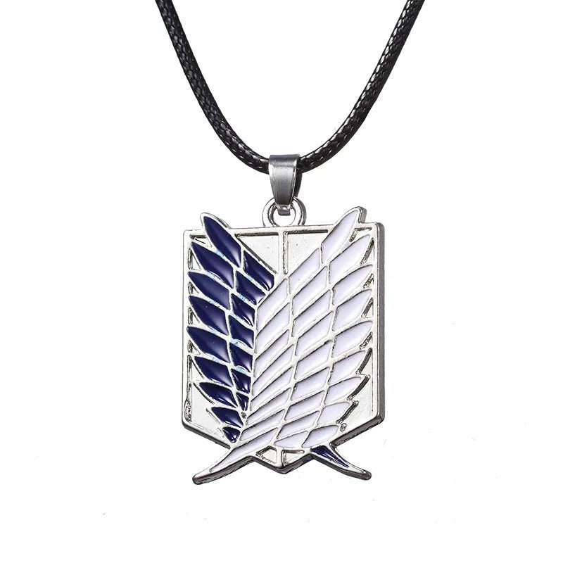 Attack On Titan Necklace - Mens Anime Jewelry Jewellery