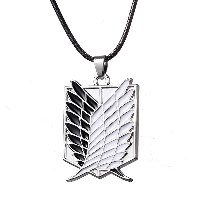 Attack On Titan Necklace - Mens Anime Jewelry Jewellery