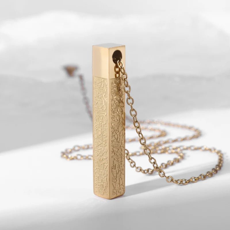 Ayatul Kursi Necklace - Mens Anime Jewelry Jewellery