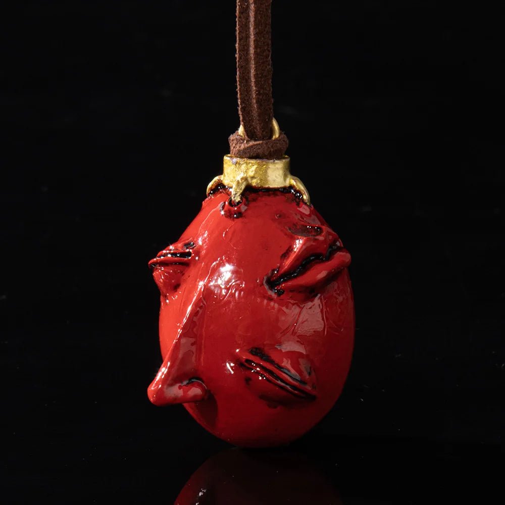Berserk Egg Behelit Necklace - Mens Anime Jewelry Jewellery
