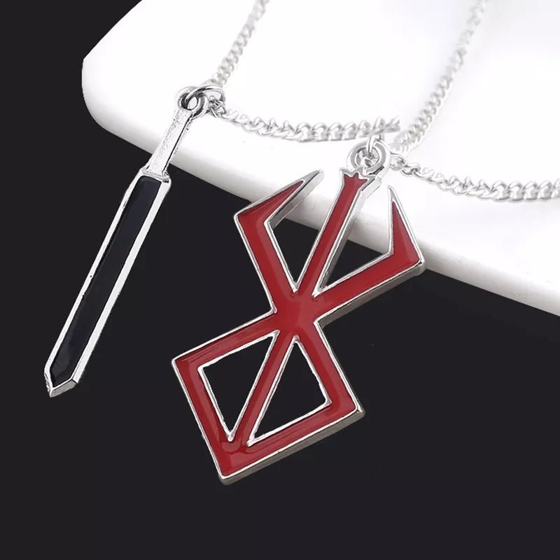 Berserk Necklace - Mens Anime Jewelry Jewellery