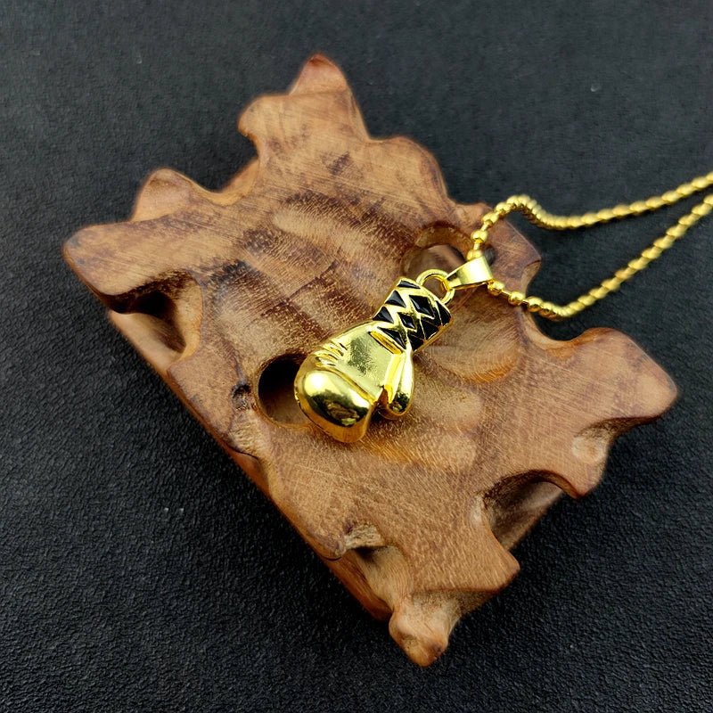 Boxing Gloves Necklace - Mens Anime Jewelry Jewellery
