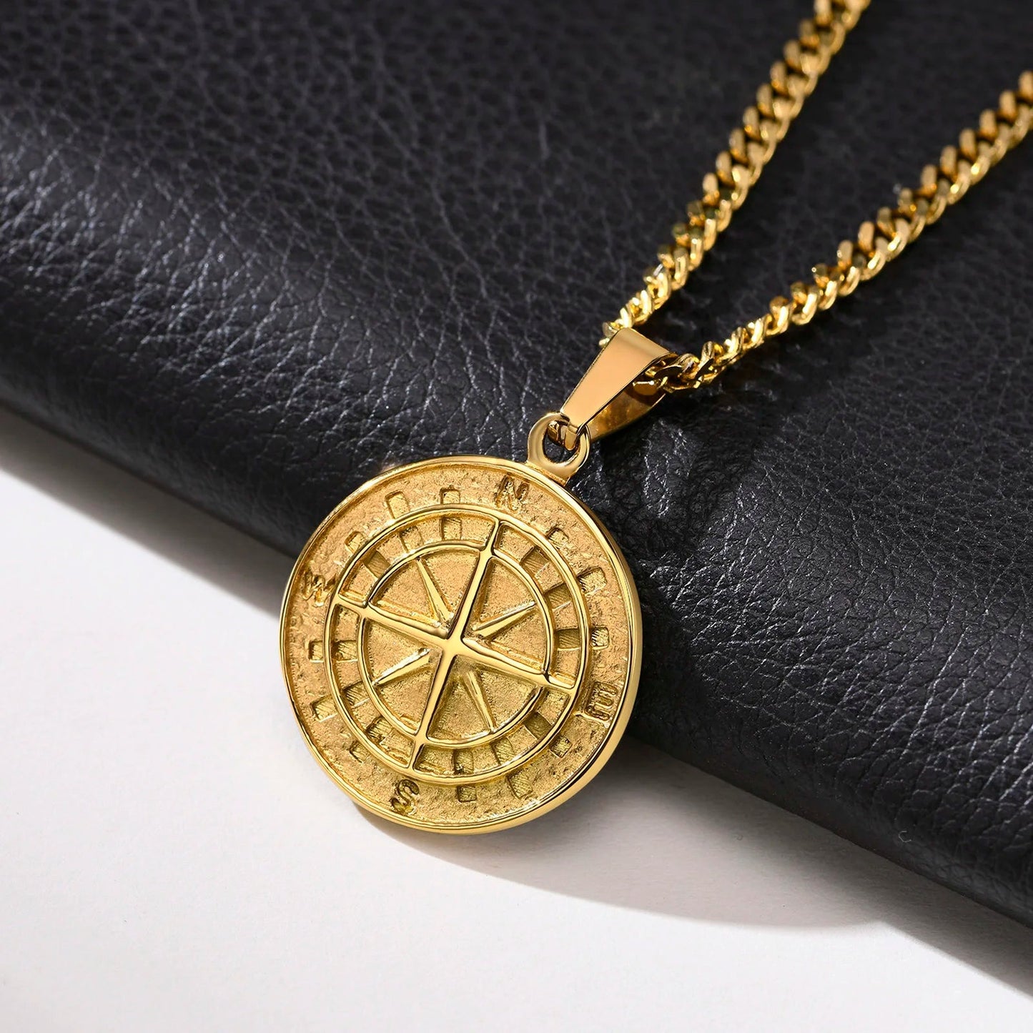 Compass Necklace - Mens Anime Jewelry Jewellery