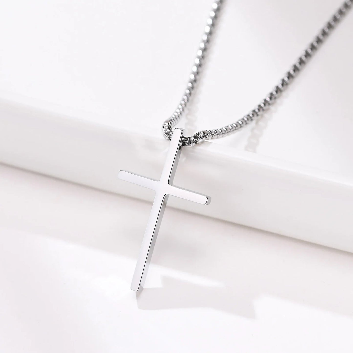 Cross Necklace + Chain Set - Mens Anime Jewelry Jewellery