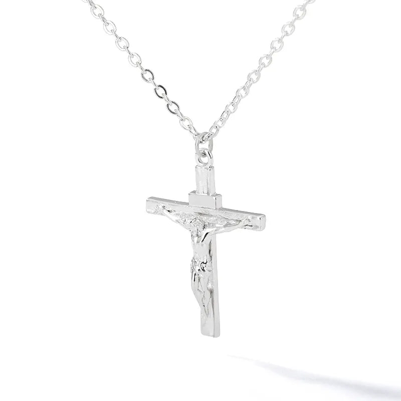 Crucifix Pendant Necklace - Mens Anime Jewelry Jewellery