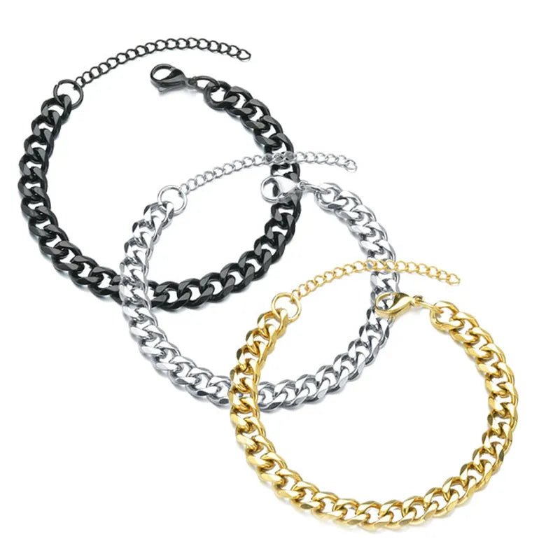 Cuban Chain Bracelet - Mens Anime Jewelry Jewellery