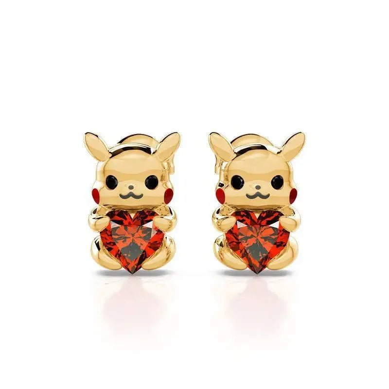 Cute Pikachu Necklace - Mens Anime Jewelry Jewellery