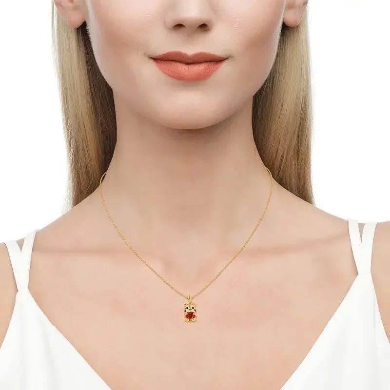 Cute Pikachu Necklace - Mens Anime Jewelry Jewellery