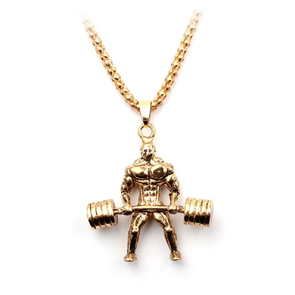 Deadlift PR Pendant - Mens Anime Jewelry Jewellery