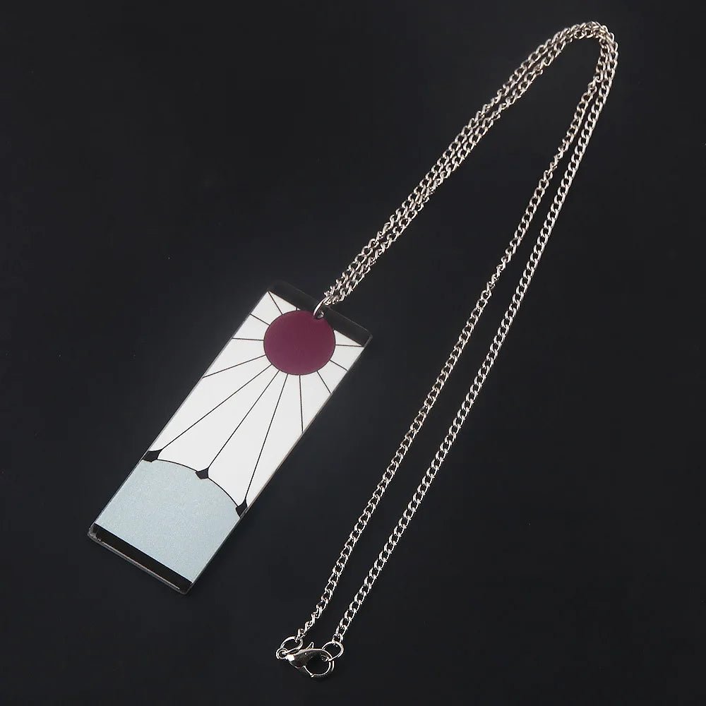 Demon Slayer Necklace - Mens Anime Jewelry Jewellery