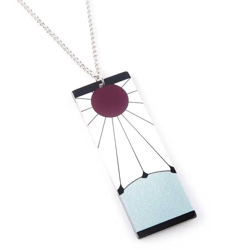 Demon Slayer Necklace - Mens Anime Jewelry Jewellery