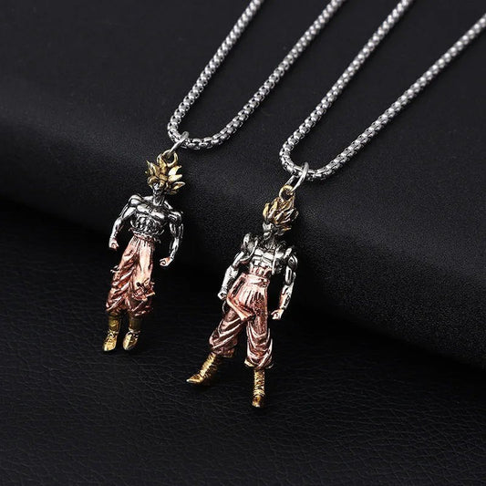 Dragon Ball Z 3D Necklace - Mens Anime Jewelry Jewellery