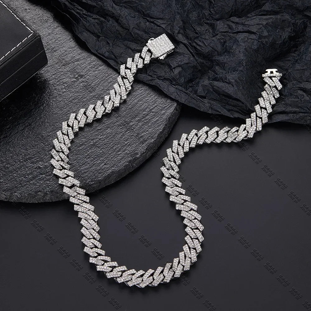 Iced Cuban Chain - Mens Anime Jewelry Jewellery