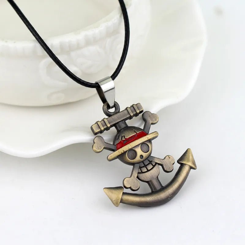 One Piece Anime Necklace - Mens Anime Jewelry Jewellery