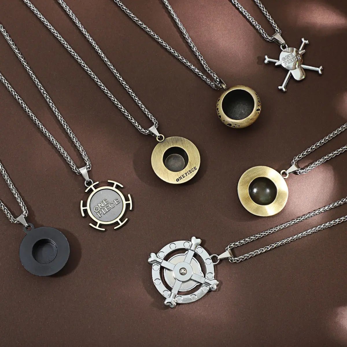 One Piece Necklaces - Mens Anime Jewelry Jewellery