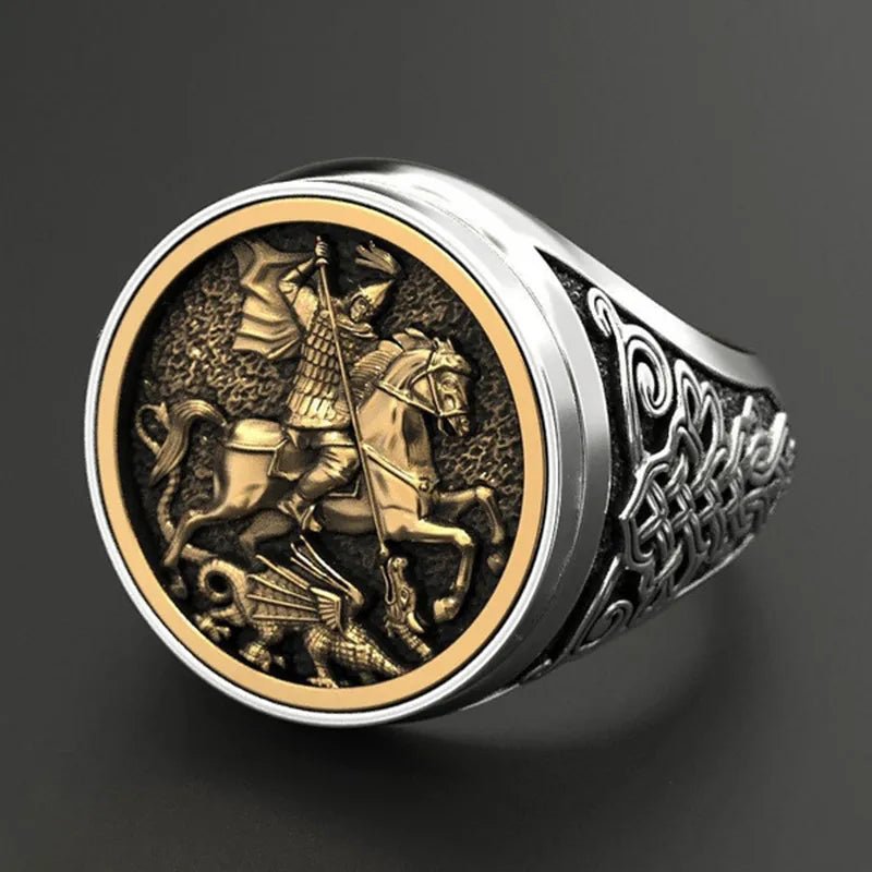 Rome Soldier Ring - Mens Anime Jewelry Jewellery
