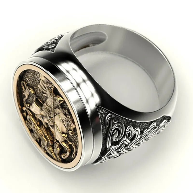 Rome Soldier Ring - Mens Anime Jewelry Jewellery