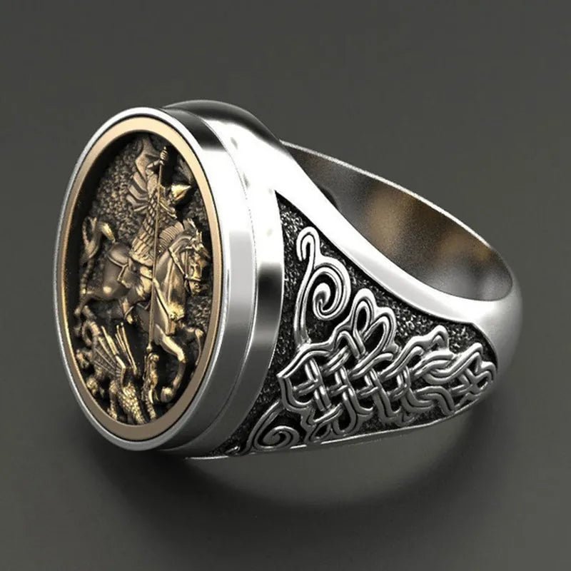 Rome Soldier Ring - Mens Anime Jewelry Jewellery