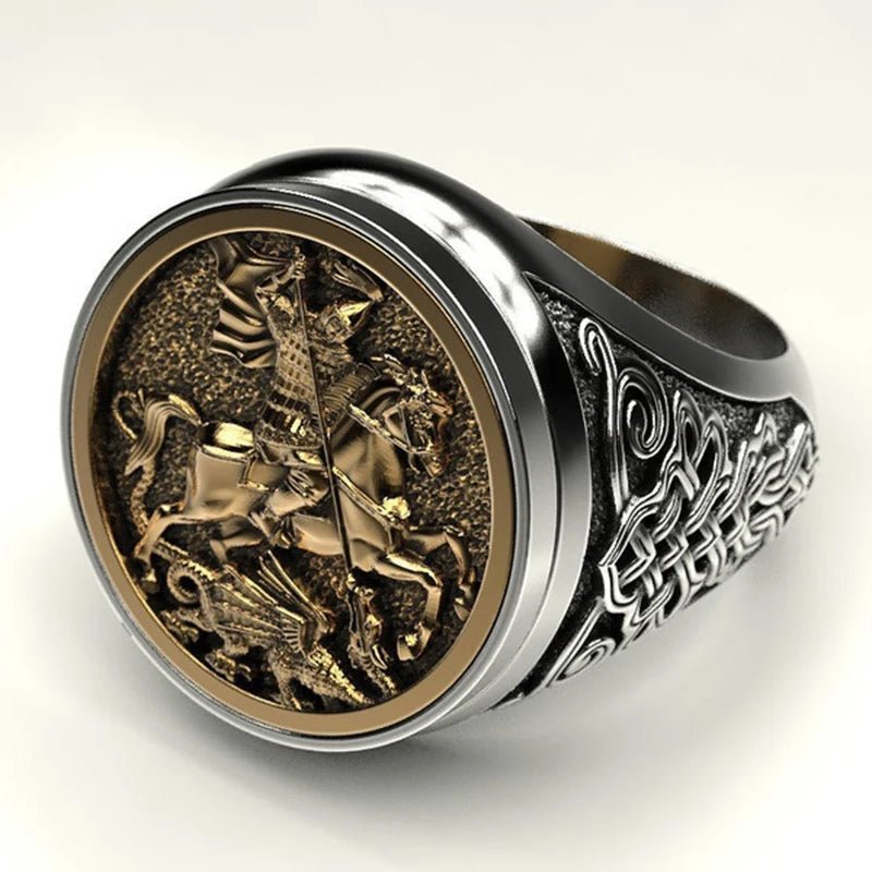 Rome Soldier Ring - Mens Anime Jewelry Jewellery