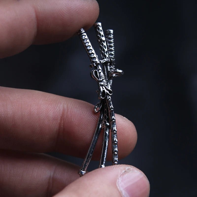 Roronoa Zoro Sword Pendant - Mens Anime Jewelry Jewellery