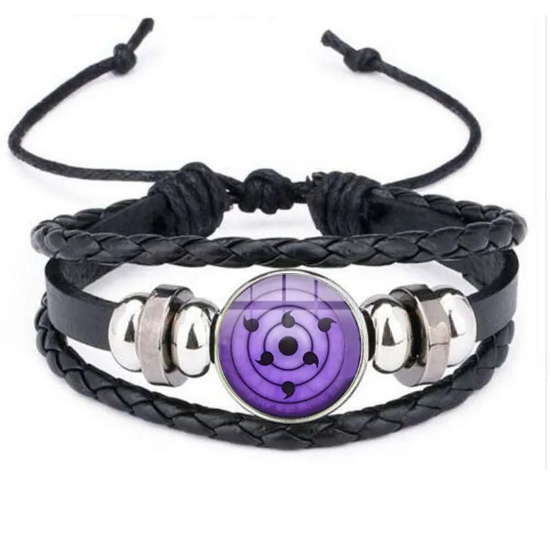 Sharingan Eye Bracelet - Mens Anime Jewelry Jewellery