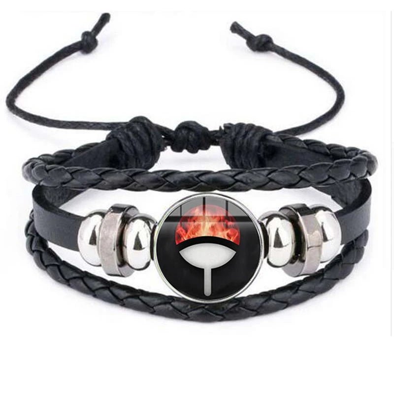 Sharingan Eye Bracelet - Mens Anime Jewelry Jewellery