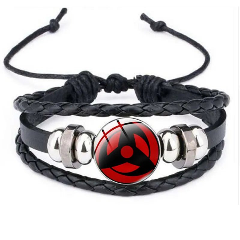 Sharingan Eye Bracelet - Mens Anime Jewelry Jewellery