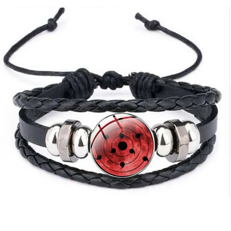 Sharingan Eye Bracelet - Mens Anime Jewelry Jewellery