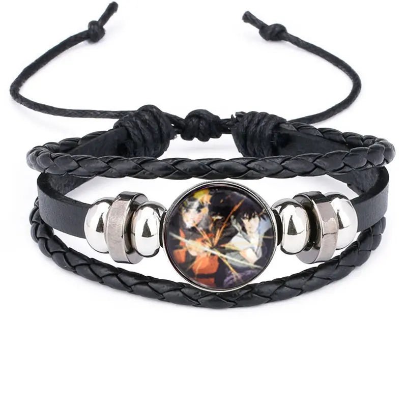 Sharingan Eye Bracelet - Mens Anime Jewelry Jewellery