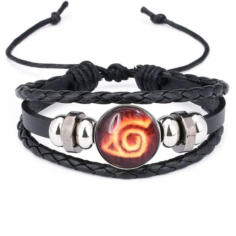 Sharingan Eye Bracelet - Mens Anime Jewelry Jewellery