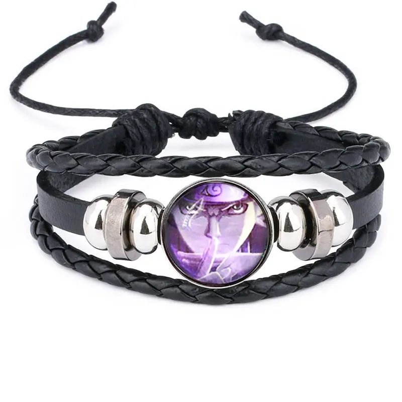 Sharingan Eye Bracelet - Mens Anime Jewelry Jewellery