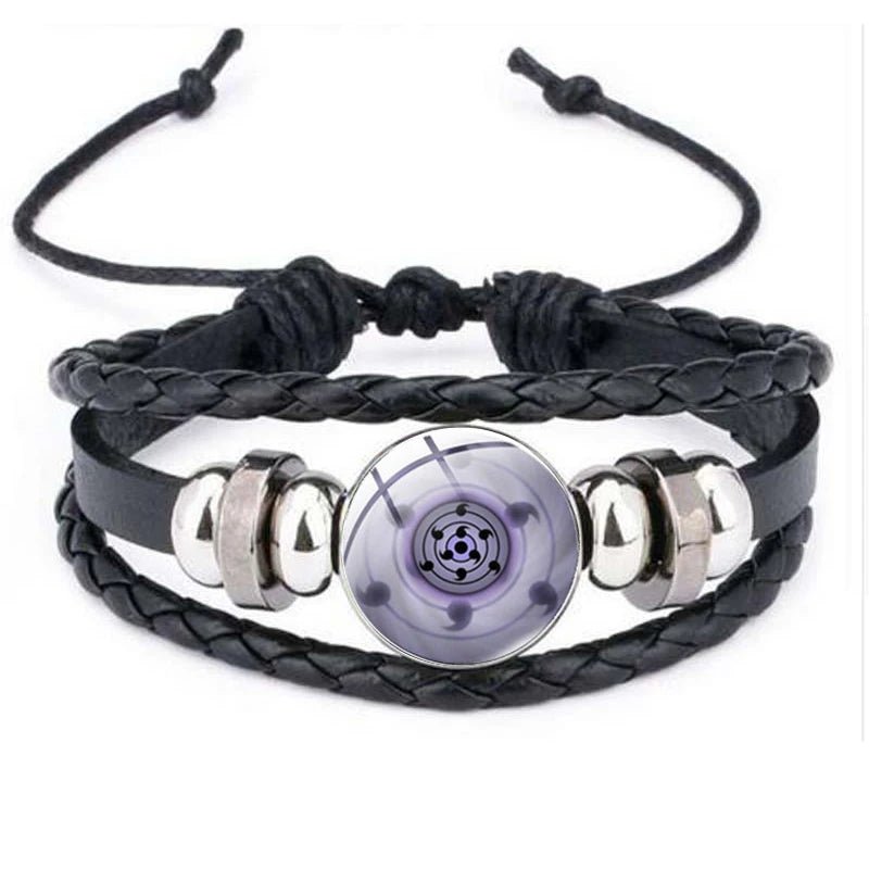 Sharingan Eye Bracelet - Mens Anime Jewelry Jewellery