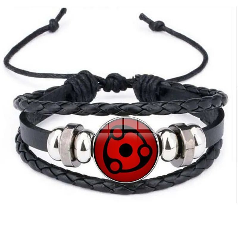 Sharingan Eye Bracelet - Mens Anime Jewelry Jewellery
