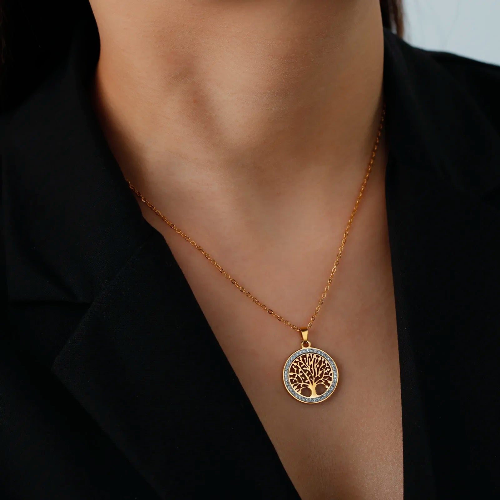 Skyrim Tree of Life Necklace - Mens Anime Jewelry Jewellery