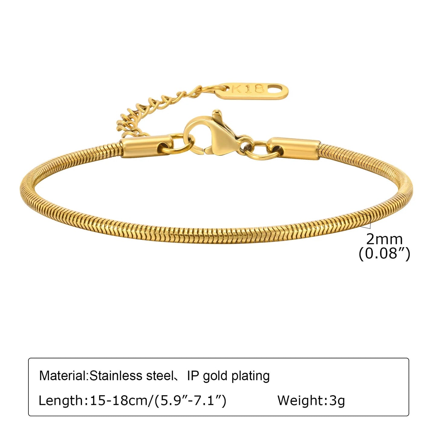 Thin Chain Bracelet - Mens Anime Jewelry Jewellery