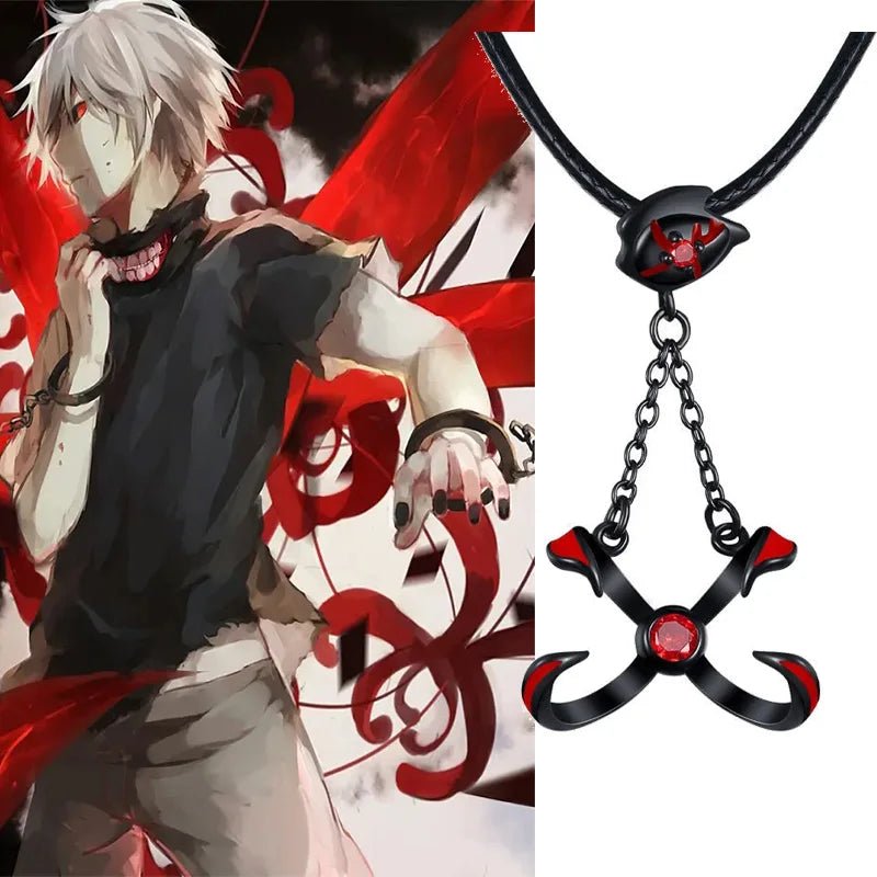 Tokyo Ghoul Necklace - Mens Anime Jewelry Jewellery