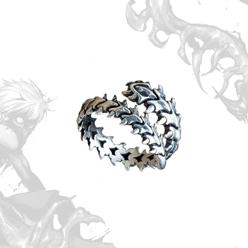 Tokyo Ghoul Ring - Mens Anime Jewelry Jewellery