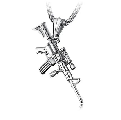 AK47 & GUNS Necklace - Berserk Jewels Jewelery Jewellery