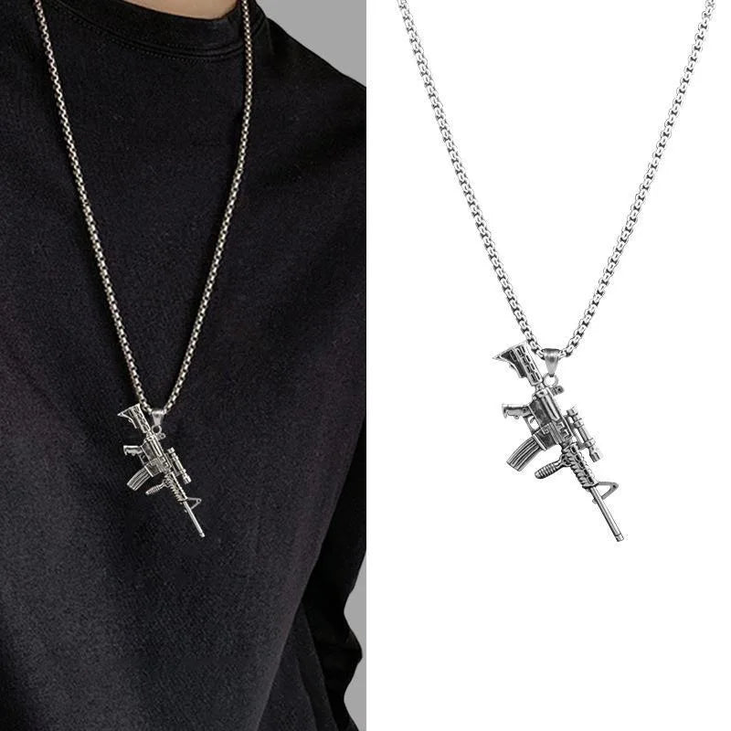 AK47 & GUNS Necklace - Berserk Jewels Jewelery Jewellery