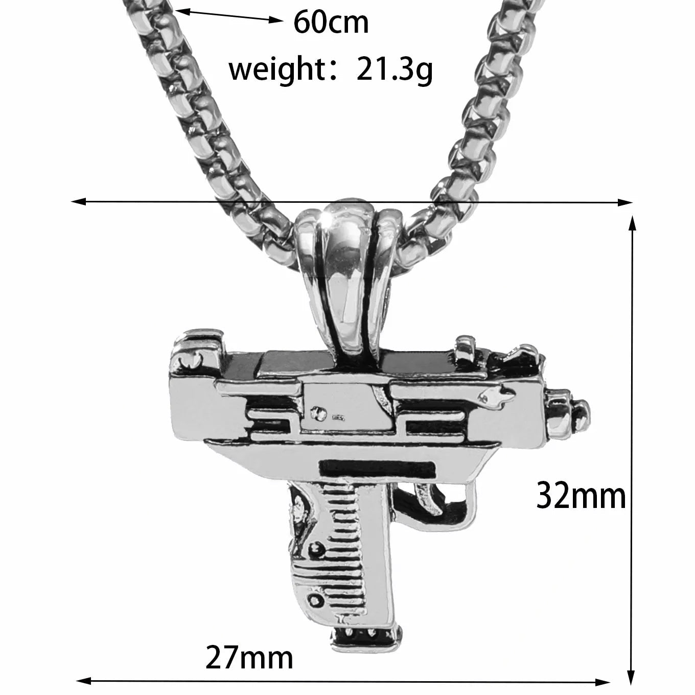 AK47 & GUNS Necklace - Berserk Jewels Jewelery Jewellery