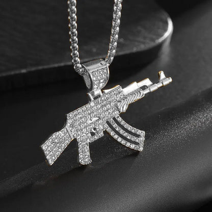 AK47 & GUNS Necklace - Berserk Jewels Jewelery Jewellery