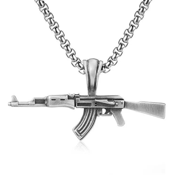 AK47 & GUNS Necklace - Berserk Jewels Jewelery Jewellery