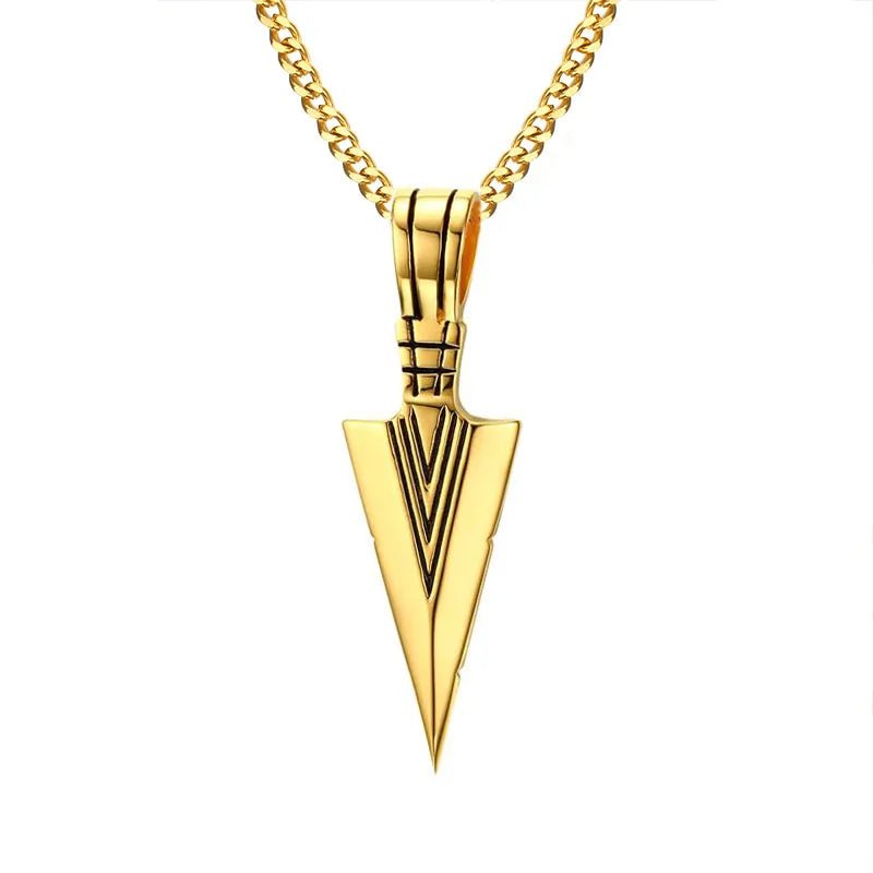 Arrow Pendant Necklace - Berserk Jewels Jewelery Jewellery