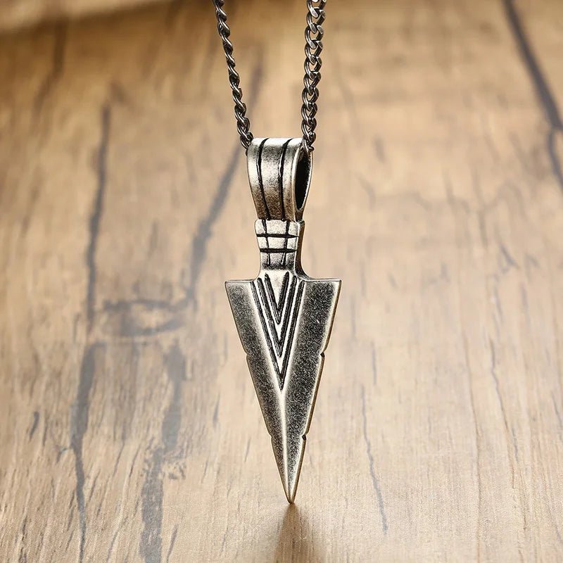 Arrow Pendant Necklace - Berserk Jewels Jewelery Jewellery