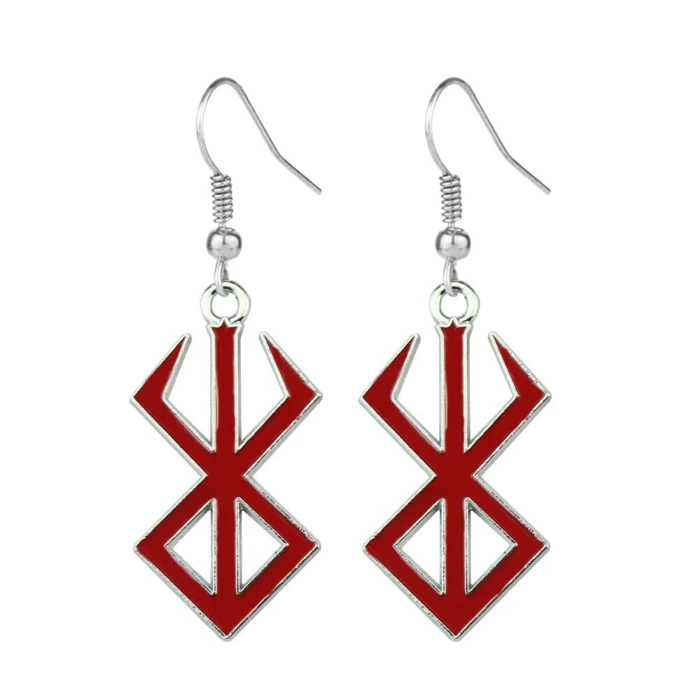 Berserk Brand of Sacrifice Earrings - Berserk Jewels Jewelery Jewellery