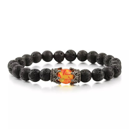 Black Lava Stone Bracelet - Berserk Jewels Jewelery Jewellery