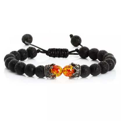 Black Lava Stone Bracelet - Berserk Jewels Jewelery Jewellery